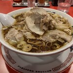 末廣ラーメン本舗 - 中華そば(並ﾁｬｰｼｭｰ) 