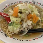 どうとんぼり神座 - 野菜いっぱいラーメン　1160円税込