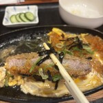 ろばた さりけ - カツが柔らかくて美味しい