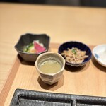 焼鳥 鐡 - 鶏スープ