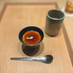 焼鳥 鐡 - 金粉プリン