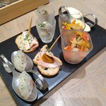 Jose Luis - ピンチョス５種盛り合わせ