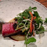 ラムシン　パクチー添え