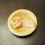 しのはら - お造り②　赤むつの炙り（のどぐろ）