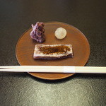 しのはら - 葛焼き・あんこ・ぶどう