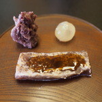 しのはら - 葛焼き…これ美味しいですね