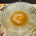 森羅 - 雲丹乗せ胡麻豆腐