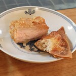 台湾茶房 婉 - ジーパイ＆海老捲　断面