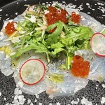 山 ワンランク上の世界の山ちゃん 赤坂見附店 - 海鮮カルパッチョ