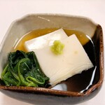 穴子料理と地酒 浅草 川井 - 胡麻豆腐