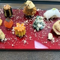 日本料理 TOBIUME - 八寸　小さい秋見つけた♪