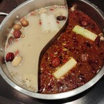 火鍋 小肥羊 横浜店 - 火鍋（試合開始前）