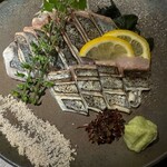 なきざかな - 沖鯵おさしみ