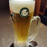 火鍋 小肥羊 横浜店 - 生ビール