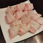 火鍋 小肥羊 - 豚バラ肉