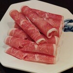 火鍋 小肥羊 - ラム肉