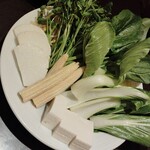 火鍋 小肥羊 - 野菜盛合せ