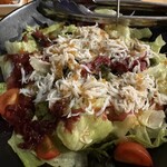 海鮮土鍋居酒屋 うに to いくら - シラスサラダ