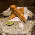 赤坂 港かっぽれ - 松茸のフライ