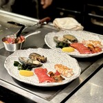 鉄板焼き 牛鳴 - 