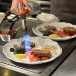 鉄板焼き 牛鳴 - 