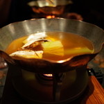 龍吟 - 鱧と松茸のしゃぶしゃぶ