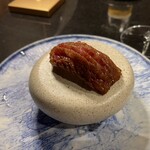 焼肉牛印 - サーロインの寿司