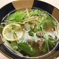 花蝶 銀座本店 - フォーボーのようなお味。美味しかった。