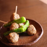 雪花亭 - 鴨つくね焼き