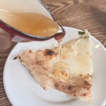 松島イタリアン トト - ハチミツを掛けて