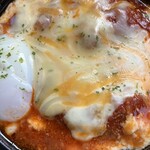 松屋 - 料理写真:チーズうまトマハンバーグ定食。