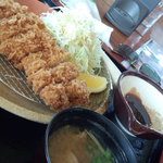 おきなわポークビレッジ - 紅豚ロースかつ御膳