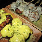 いさおや - つくね　チーズ　カレー　2014/11