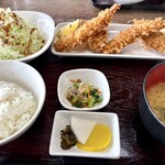 ゆき藤 - エビカキ定食