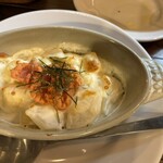 rest. - 明太子とカブのニョッキグラタン