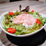 完全個室×海鮮和食 新鮮組 - 天然桜鯛のカルパッチョ風サラダ