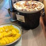 CABIN cafe - だし巻き卵、焼き鯖