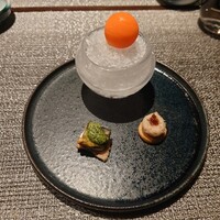 しまなみふれんち Murakami - 山丹政宗からまんだりん　鮎ズッキーニ　レモンポーク黒イチジク