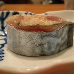 日本料理 たかむら - サバ寿司・・。