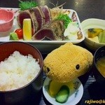 土佐ノ國 二十四万石 - カツオのたたき定食