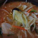 幸楽苑 - バター溶けだし