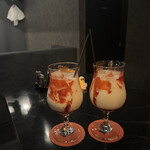 M2 シーシャカフェ＆バー - いちごラテ