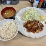 一心 - 料理写真:上焼肉ライス