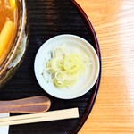 やぶ善 - 薬味。