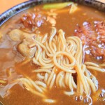 やぶ善 - "長葱"と"豚こま"も入った、"カレー南蛮"がベースです。