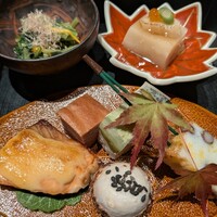 個室会席 北大路 八重洲茶寮 - 先付け