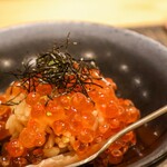 難波 すし麗 - 北海道のいくら丼