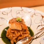 難波 すし麗 - のどぐろと雲丹めし