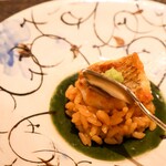 難波 すし麗 - のどぐろと雲丹めし