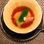 難波 すし麗 - 煮物の南京まんじゅう